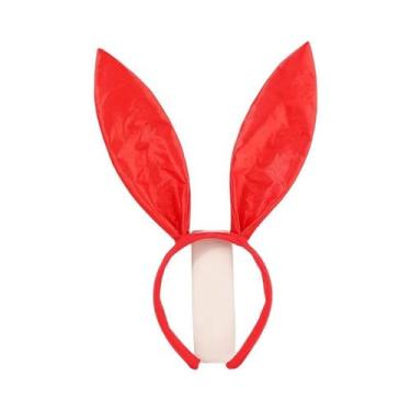 Imagem de Tiara De Orelhas De Coelho Gingham, Presilha De Cabelo De Coelhinha, A