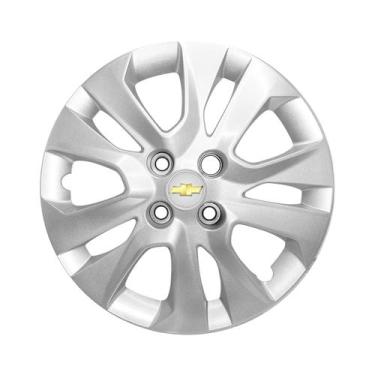 Imagem de Calota Aro 15 Gm Onix/prisma 2020 Prata Com Emblema Resinado - GFM, Pr
