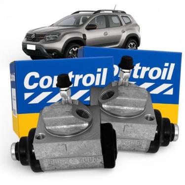 Imagem de Par Cilindro Roda Duster 4x4 2011 a 2016 Traseiro LE/LD - CONTROIL, 2