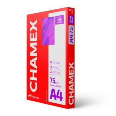 Imagem de Papel sulfite A4 75g 210x297 com 300 folhas - Chamex