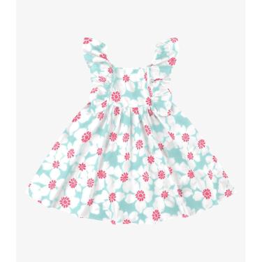Imagem de Vestido Menina Popeline Rovi Kids Azul