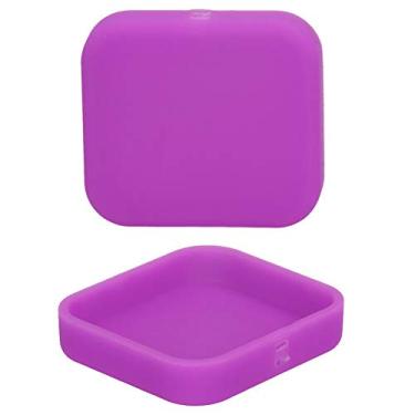 Imagem de Tampa Protetora Lente Compatível com GoPro Hero 5 6 7 Black e Hero (2018) em Silicone Cor Roxo