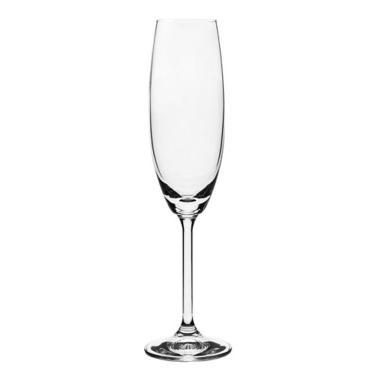 Imagem de Jogo De 6 Tacas Para Champanhe Gastro Em Cristal Ecologico 220Ml A24cm Transparente