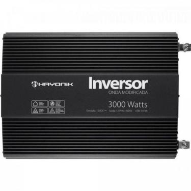 Imagem de Inversor De Onda Modificada 3000W 12Vdc/127V Pw12-1 Hayonik