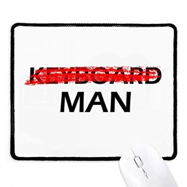 Imagem de Mouse pad masculino Don't Be A Keyboard Tapete de borracha para jogos