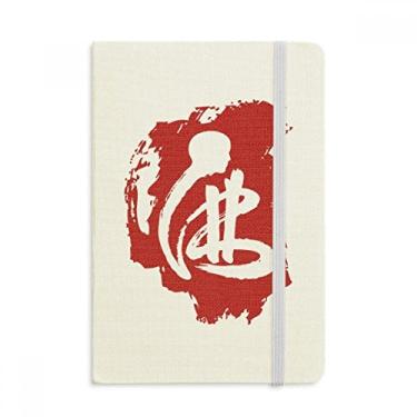 Imagem de Caderno de personagens vermelhos da alfândega com capa dura em tecido oficial diário clássico