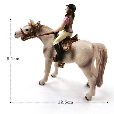 Imagem de Hot Equestrian Knight Rider Horse Animal Model Figura de Ação