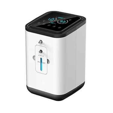 Imagem de KCareU 1-7L Concentrador de oxigênio doméstico de alta pureza de O₂ para cuidados de saúde de idosos 220V plugue da UE, garantia de 1 ano