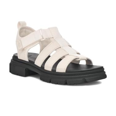 Imagem de UGG Sandália unissex infantil K Ashton multitiras pescador, Jasmim, 1 Little Kid