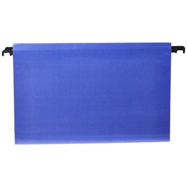 Imagem de Pasta Suspensa Cartão Duplex Haste Plástico, Polycart 5141-AZ, Azul, Pacote de 5