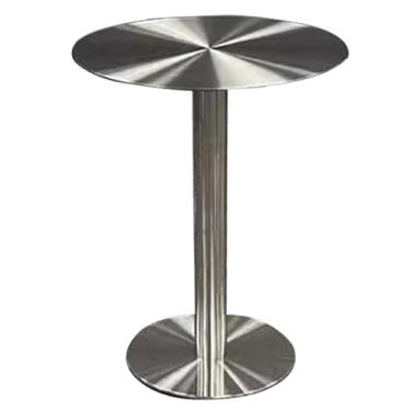 Imagem de Mesa de bistrô moderna mesa de bar de coquetel, mesa de jantar redonda para café da manhã, mesa de reunião, mesa lateral