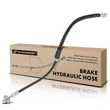 Imagem de A-Premium Mangueira hidráulica de freio dianteiro para motorista ou passageiro compatível com modelos selecionados Volkswagen e Audi - Jetta 2011, Golf 2010-2014, Eos 2007-2015, A3 2011-2013 -