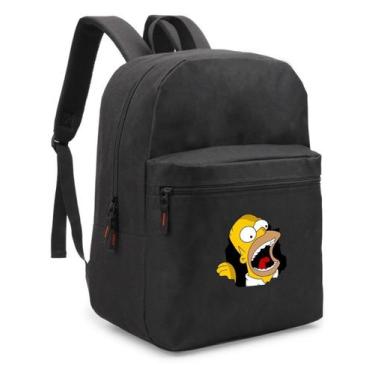 Imagem de Mochila Simpsons Homer Divertida Material Bols Escolar Nova - SEMPRENA