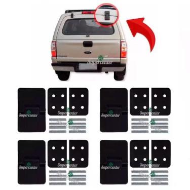 Imagem de 4 Dobradiça Dupla Externa Tampa Motor Capota Fibra Marítm - Supercente