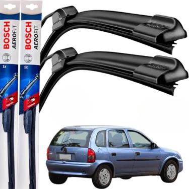 Imagem de Palheta Limpador Parabrisa Bosch Aerofit Par de Palheta Limpadora Dianteiro Original GM Corsa 1994 á→2001