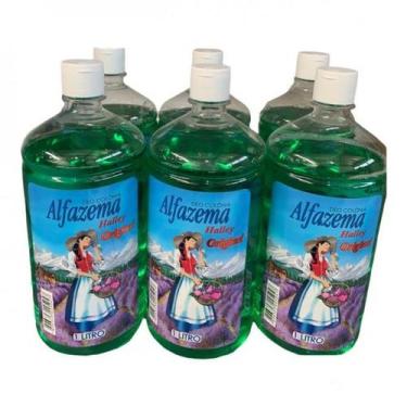 Imagem de Kit contendo 6 Deo-Colônia Alfazema Halley Original 1 litro - META ATA