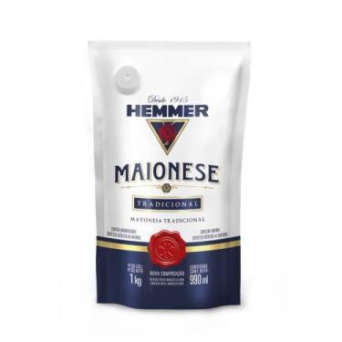 Imagem de Maionese Tradicional Sachê 1kg Hemmer