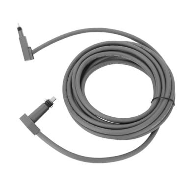 Imagem de Cabo de Satélite à Prova de água, Cabo Retangular Multifuncional Com Conectividade Estável, Instalação Fácil, Compatível Com Vários Roteadores, Aplicações Amplas, para Antena de