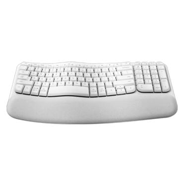 Imagem de Teclado Logitech Wave KEYS Branco Padrão US 920-012282-C