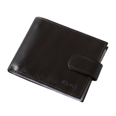 Imagem de Carteira Masculina de Couro M.ART 42, Café