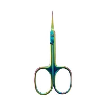 Imagem de Tesoura De Manicure De Aço Inoxidável Profissional Cutícula Removedor 