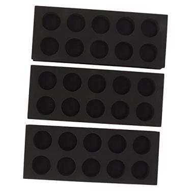 Imagem de Organizador de armazenamento de café de café elegante portador de cápsula de café preto durável com 30 compartimentos para o escritório da cozinha em casa