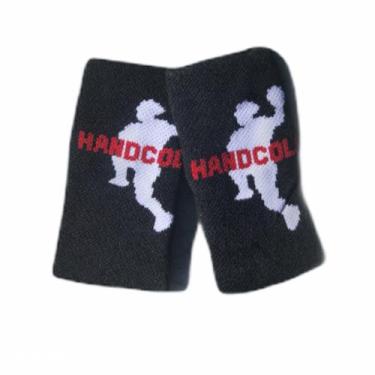 Imagem de Munhequeira HandCola 8 cm (par) BRANCA, Preto