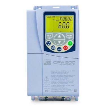 Imagem de Inversor 5CV 220V 16A de Frequência Weg CFW500 Trifásico (G2 HD)