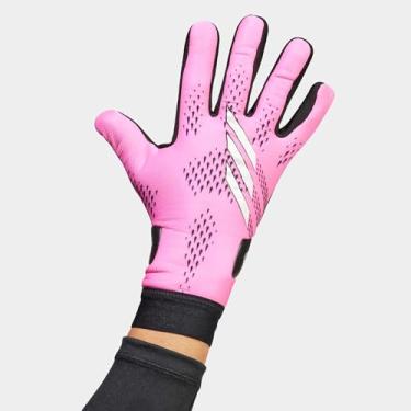 Imagem de adidas Luvas de goleiro unissex para adultos X League Team Shock Rosa/Zero Metálico/Preto 7