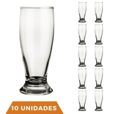 Imagem de Conjunto 10 Copo 200ml Munich Cerveja Restaurante Chop Nadir - NADIR F
