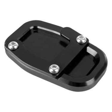 Imagem de Almofada de suporte de motocicleta ampliador de extensão lateral de substituição para Ducati Monster 696 795 796 797 821 950 939 2021 2022 extensor de pedal de placa de suporte de pé (preto)