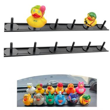 Imagem de Suporte de pato para Jeep Wrangler, suporte de pato para Jeep Dash, suportes de pato de liga de alumínio, plugues de patos de borracha ajustáveis para painel Jeep