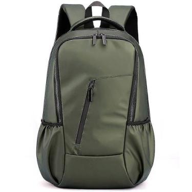 Imagem de Mochilas mochila masculina bolsa casual mochila de viagem verde - HUOG