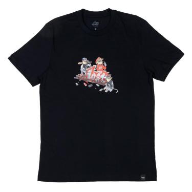 Imagem de Camiseta Lost Crew Preto-Masculino