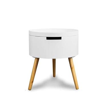 Imagem de Mesa de centro mesa lateral pequena mesa redonda mesa de centro pequeno apartamento mesa de centro mesa de cabeceira sofá mesa lateral quarto mesa