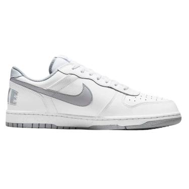 Imagem de Tênis Nike Big Low Masculino - Branco-Cinza