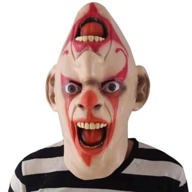 Imagem de Mask Horror Upside Down Clown Latex para o carnaval de Halloween - yiw