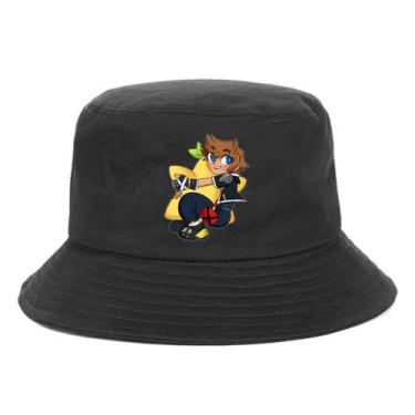 Imagem de Chapéu de balde Kingdom Hearts Sora Anime com proteção solar de algodã