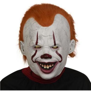 Imagem de Fantasia de cosplay de látex de rosto inteiro com máscara Pennywises I