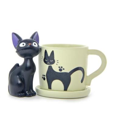 Imagem de Vaso de flores Kiki's Delivery Service Mini Cup Black Cat Resin - yiwe