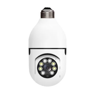 Imagem de Câmera Ip Lâmpada Wifi Full Hd Visão Noturna 360°