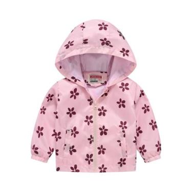 Imagem de Primavera e outono moda leve e fina menina 1-7 anos de idade jaqueta c