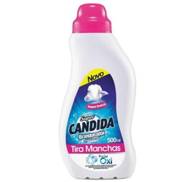 Imagem de Alvejante sem Cloro 500ml Branqueador 1 UN Super Candida