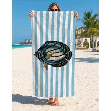 Imagem de Toalha Banho E Praia Verão Tropical Natureza Fauna Flora - Use Thuco, 