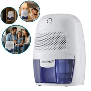 Imagem de Desumidificador Antimofo Secar Ar Elétrico 600ml com Led Branco 110V/2