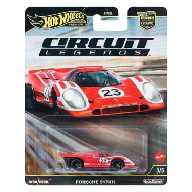 Imagem de Carrinho Hot Wheels Premium Porsche 917KH Car Culture Circuit Legends 