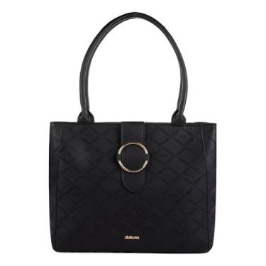 Imagem de Bolsa Feminina Dakota Grande Casual Ombro Dk148, Preto