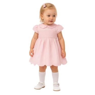 Imagem de Vestido Luxo Festa Bebê Casinha de Abelha Papilloo, RN
