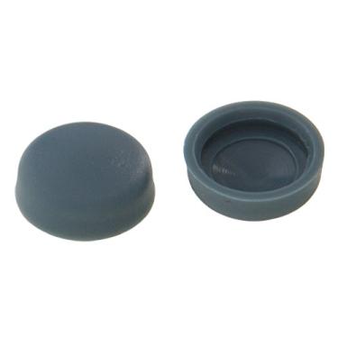 Imagem de The Hillman Group 59028 Capa de parafuso número 8-10 Plástico cinza, embalagem com 25