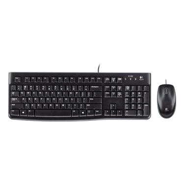 Imagem de Kit Teclado+Mouse USB MK120 Preto - Logitech